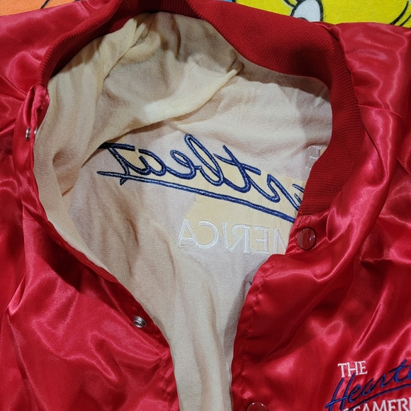 Vintage Chevy satin bomber - Picture 5 of 8